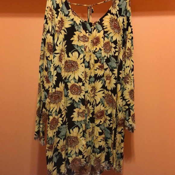 Some Days Lovin Dresses & Skirts - Sunflower Hippie Dress